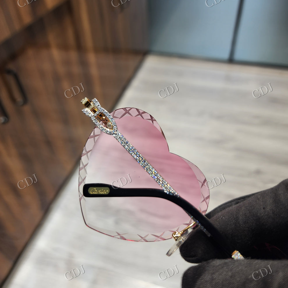 Custom Diamond Glasses