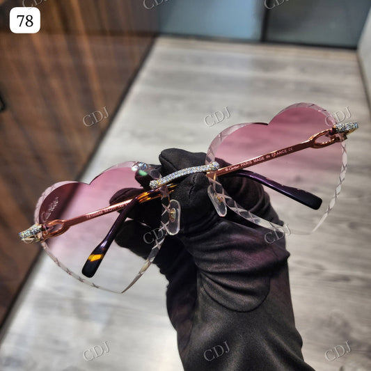 Custom Diamond Glasses
