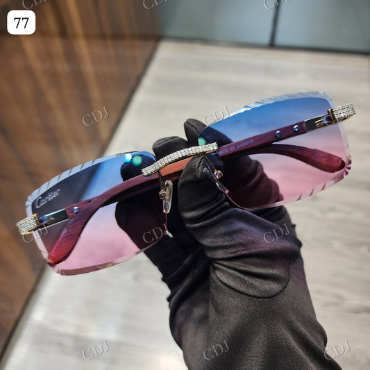 Custom Diamond Glasses