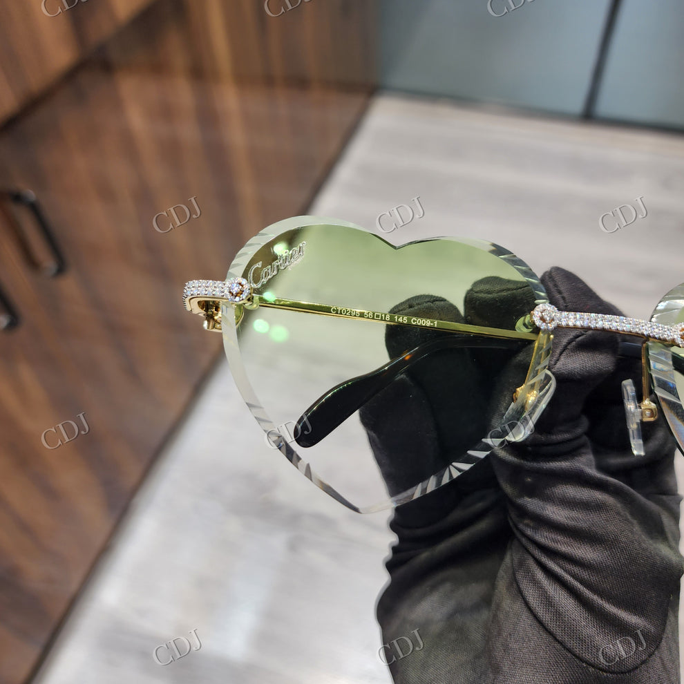 Custom Diamond Glasses