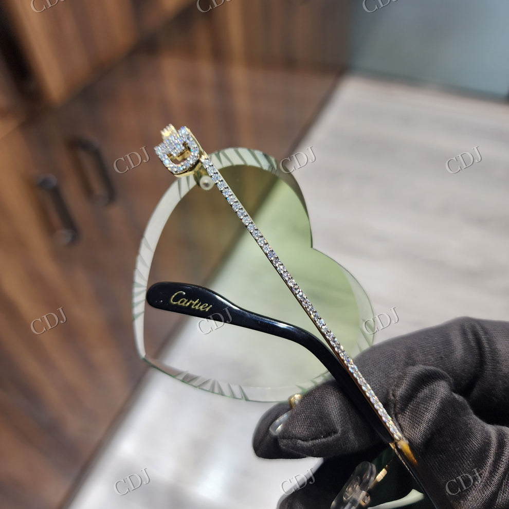 Custom Diamond Glasses