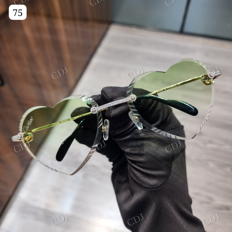 Custom Diamond Glasses
