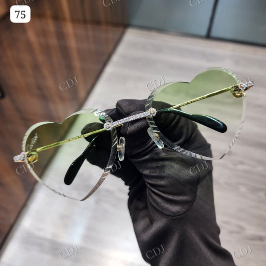 Custom Diamond Glasses