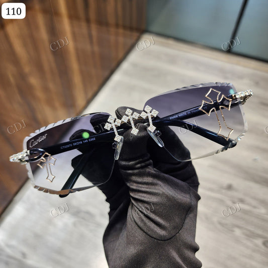 Custom Diamond Glasses