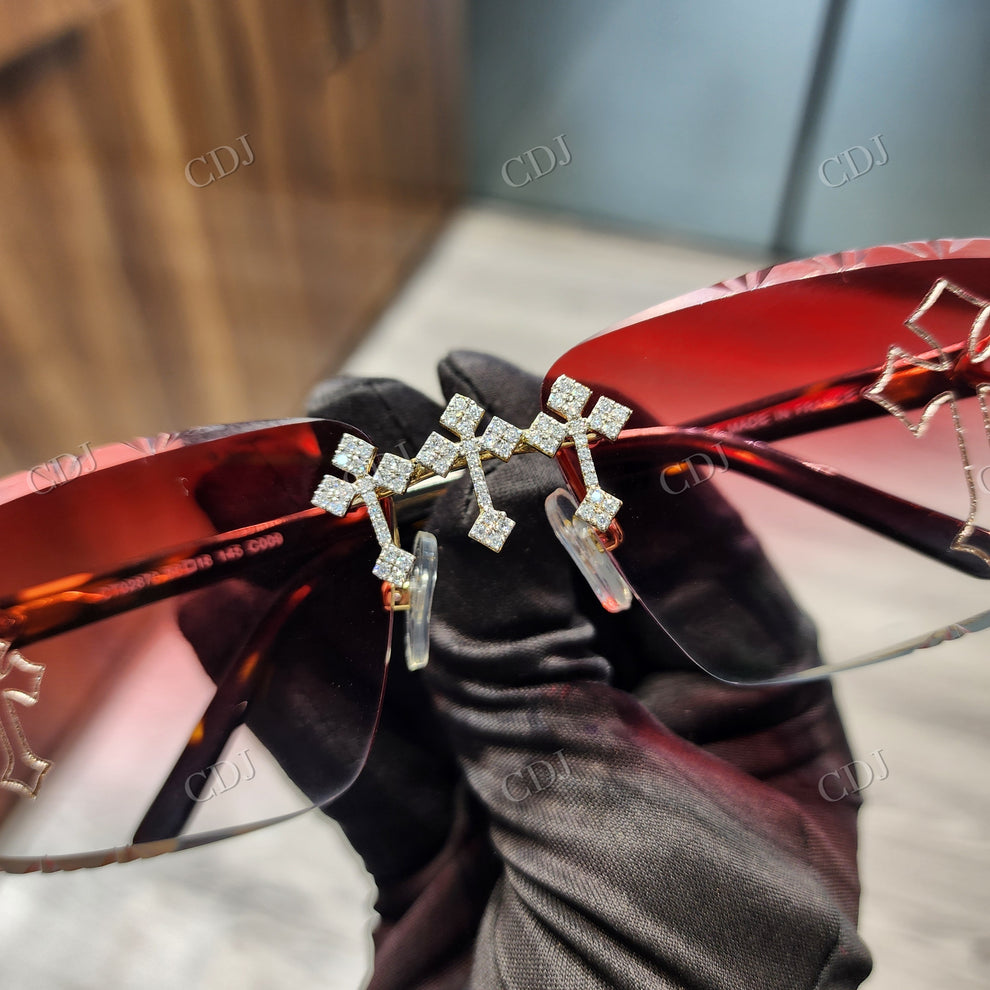 Custom Diamond Glasses