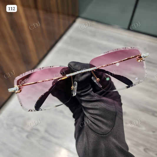 Custom Diamond Glasses
