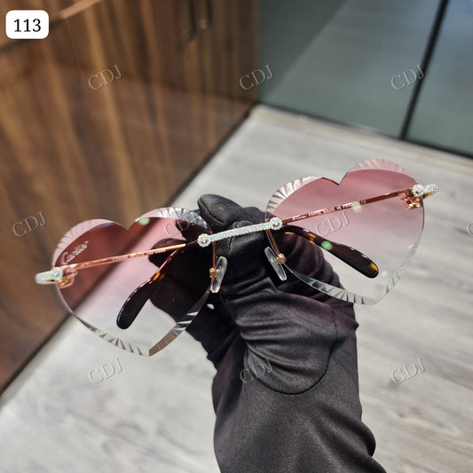 Custom Diamond Glasses