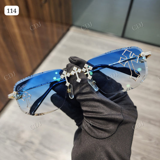 Custom Diamond Glasses