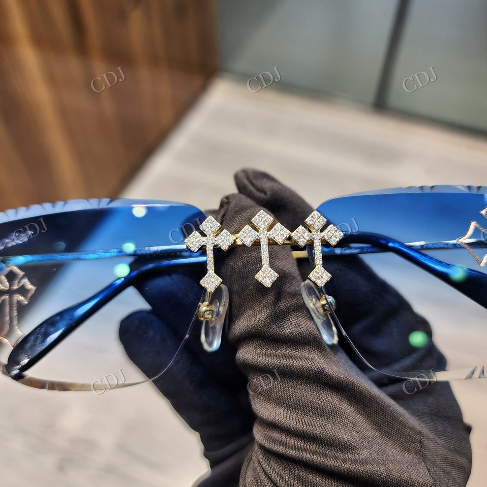 Custom Diamond Glasses