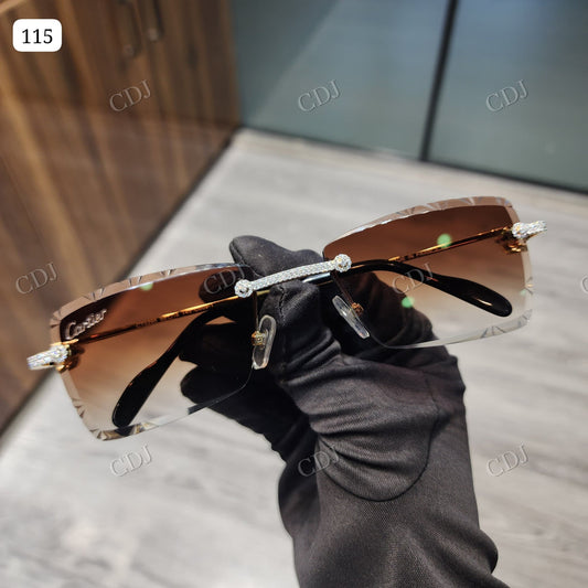Custom Diamond Glasses