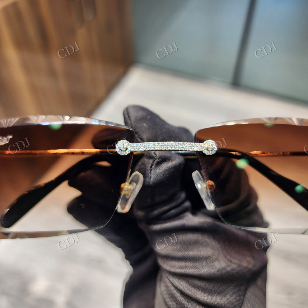 Custom Diamond Glasses
