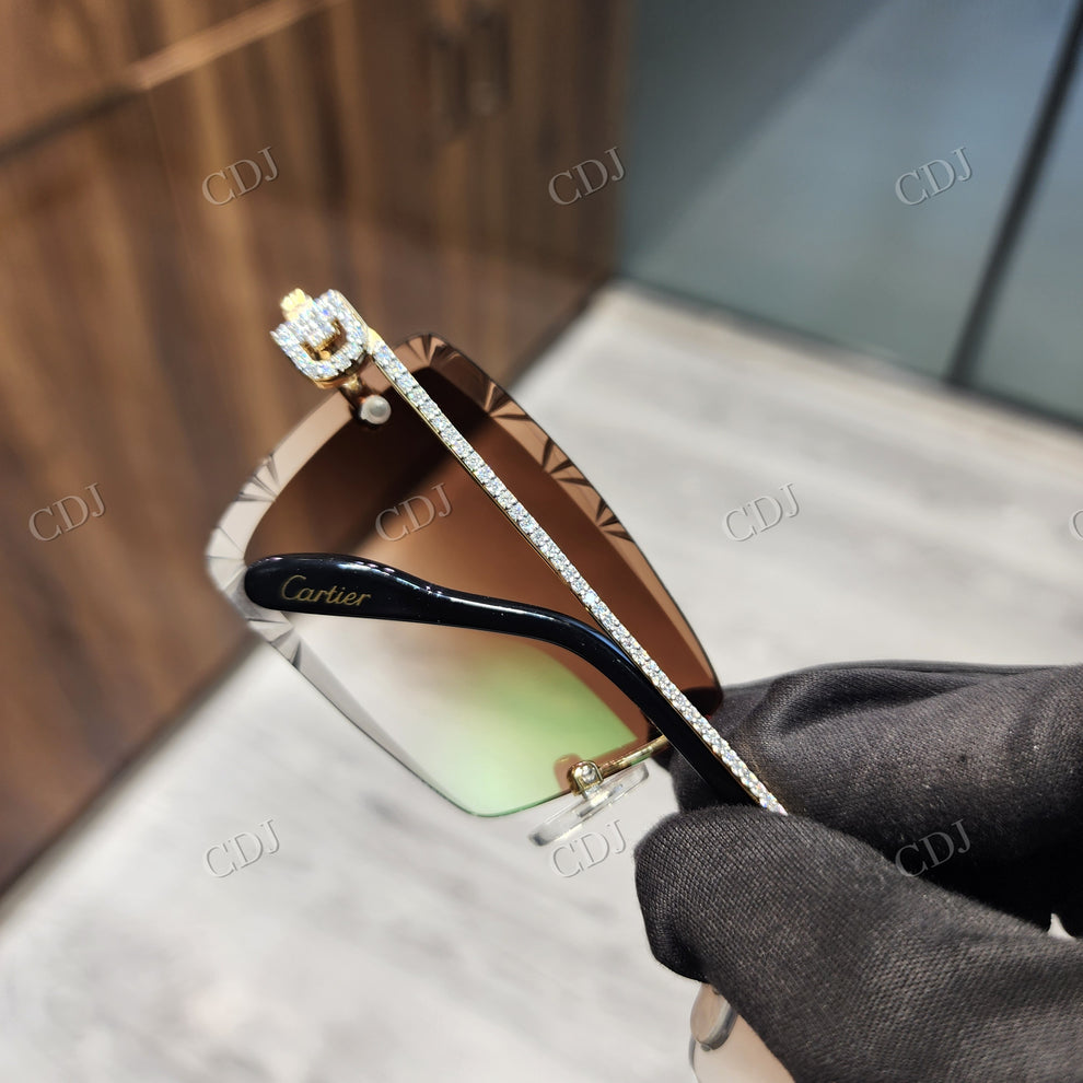 Custom Diamond Glasses