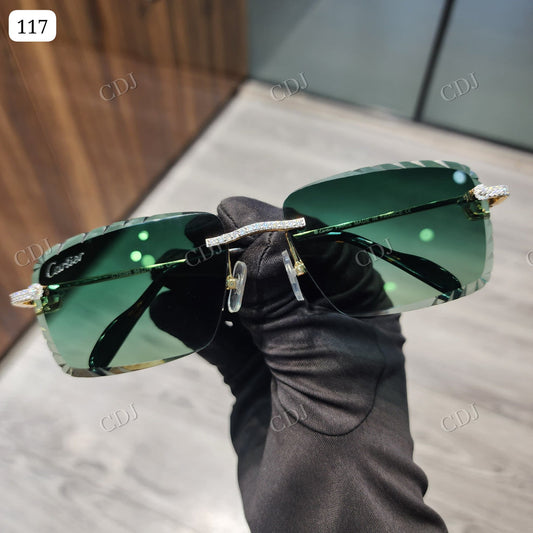 Custom Diamond Glasses