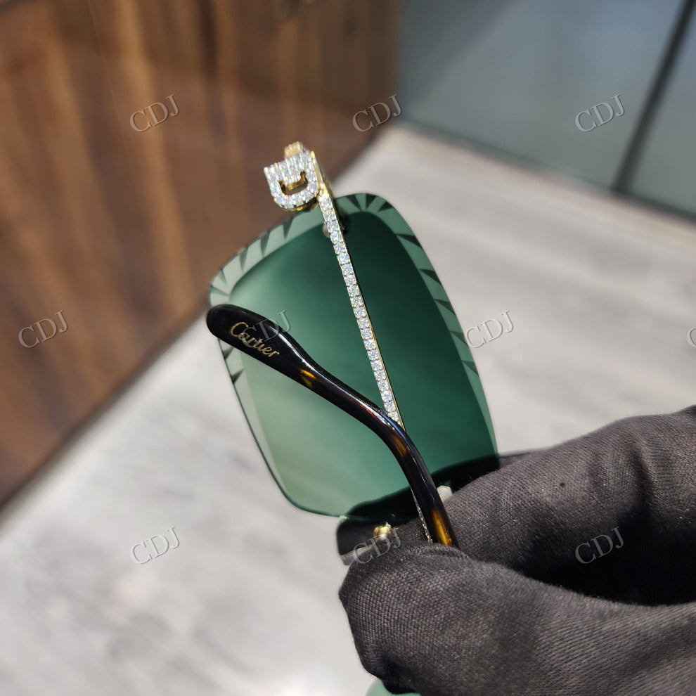 Custom Diamond Glasses