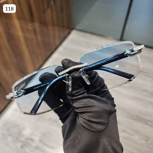 Custom Diamond Glasses