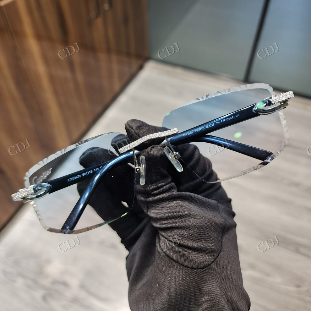 Custom Diamond Glasses