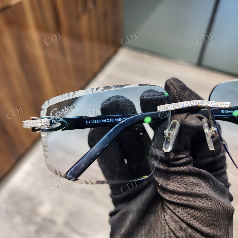 Custom Diamond Glasses