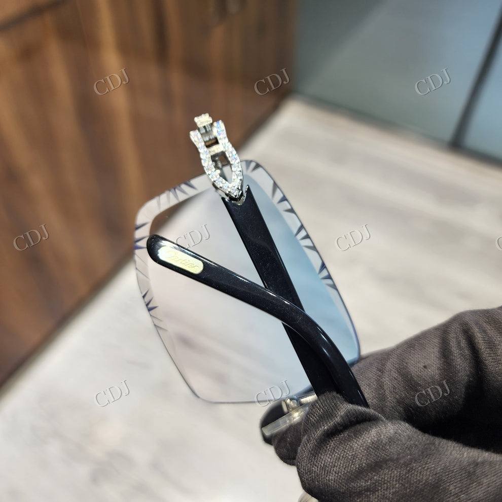 Custom Diamond Glasses