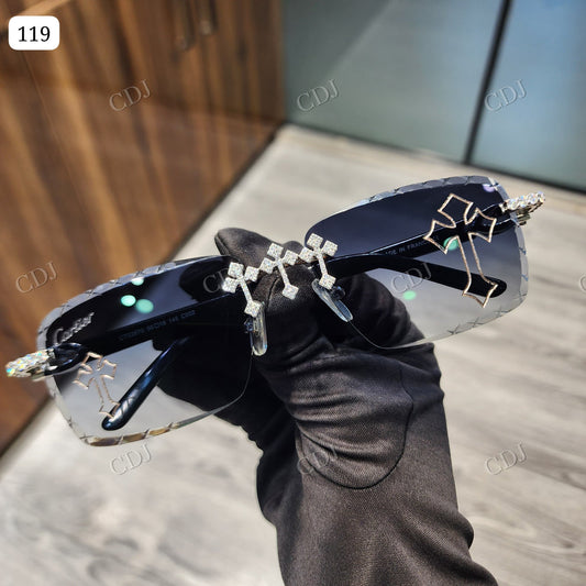 Custom Diamond Glasses