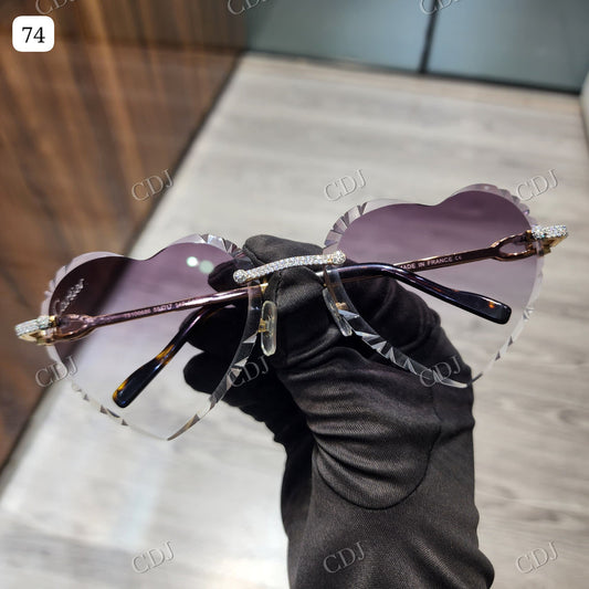 Custom Diamond Glasses