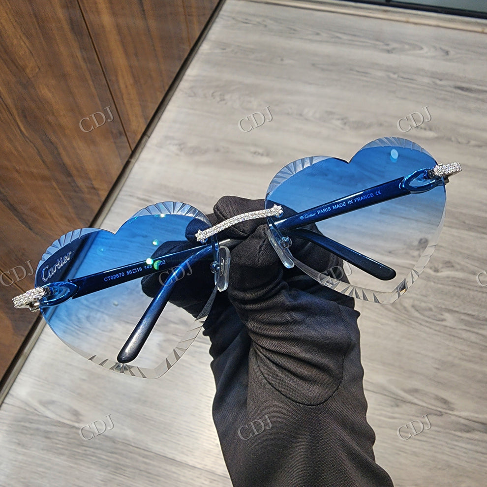 Custom Diamond Glasses