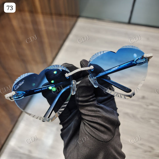 Custom Diamond Glasses