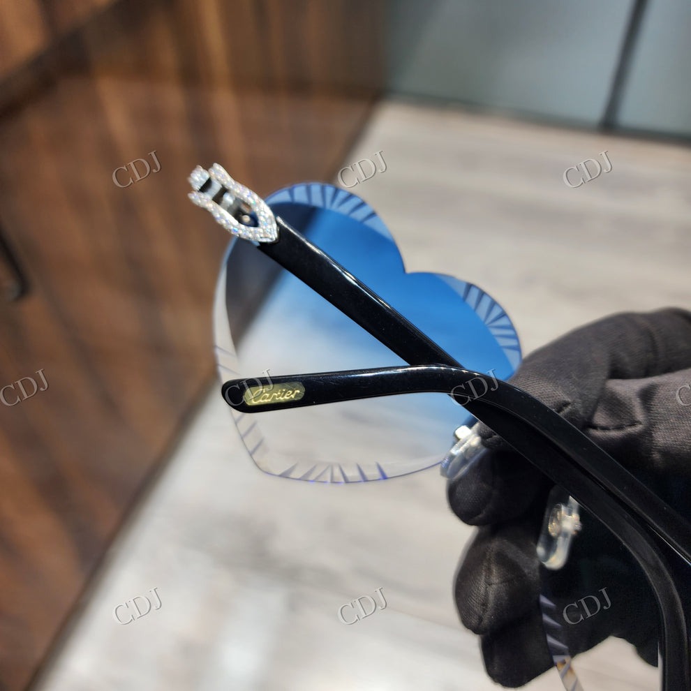 Custom Diamond Glasses
