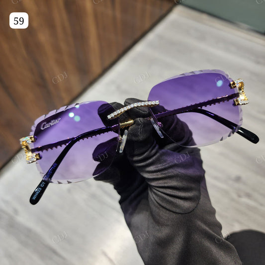 Custom Diamond Glasses