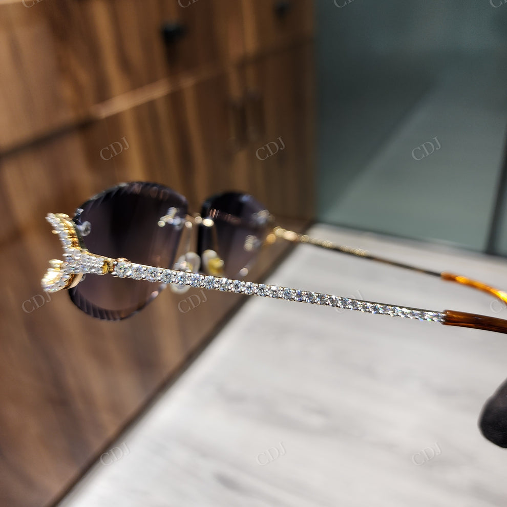 Custom Diamond Glasses