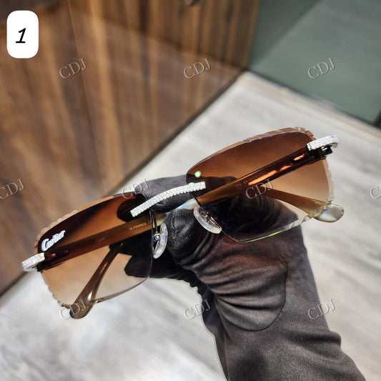 Custom Diamond Glasses