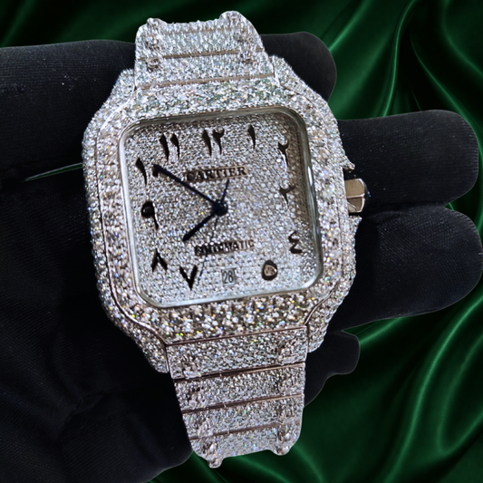Cartier Customized Diamond Watch