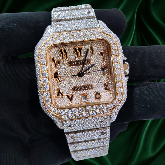 Cartier Customized Diamond Watch