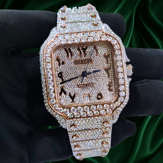 Cartier Customized Diamond Watch