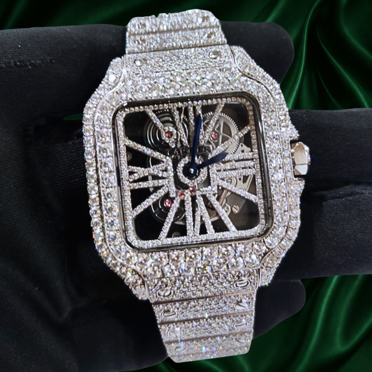 Cartier Customized Diamond Watch