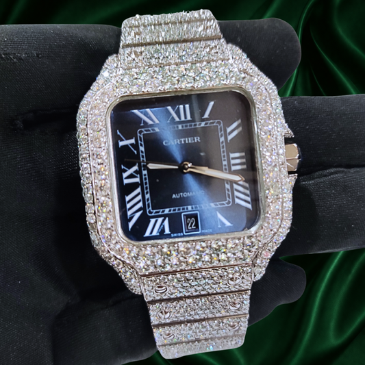 Cartier Customized Diamond Watch