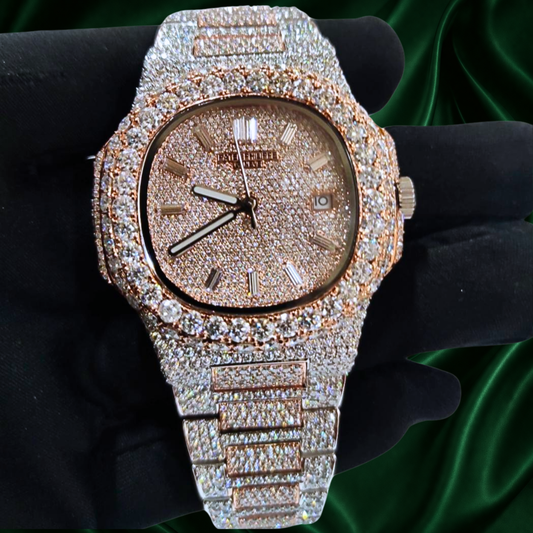 Patek Felip Customized Diamond Watch