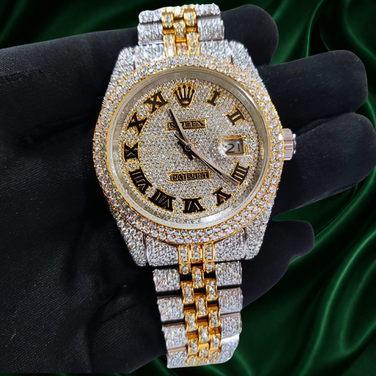 Rolex Customized Diamond Watch