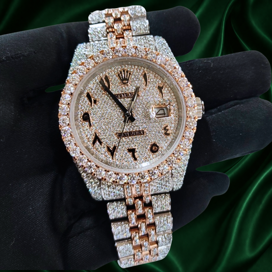 Rolex Customized Diamond Watch