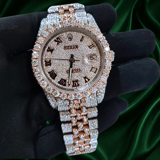 Rolex Customized Diamond Watch