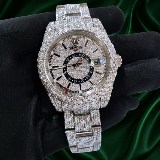 Rolex Customized Diamond Watch